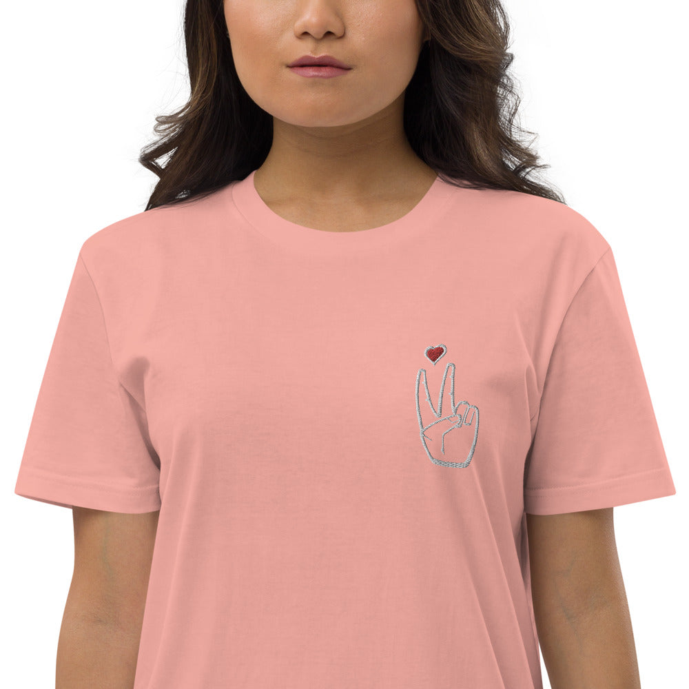 LoveAbove t-shirt dress Embroidered