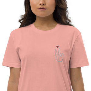 LoveAbove t-shirt dress Embroidered
