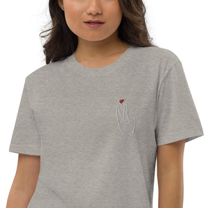 LoveAbove t-shirt dress Embroidered