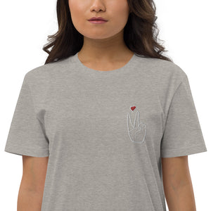 LoveAbove t-shirt dress Embroidered