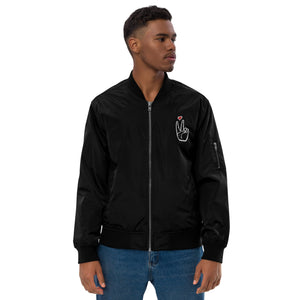 Love Above bomber jacket