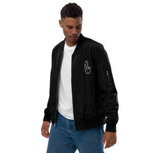 Love Above bomber jacket