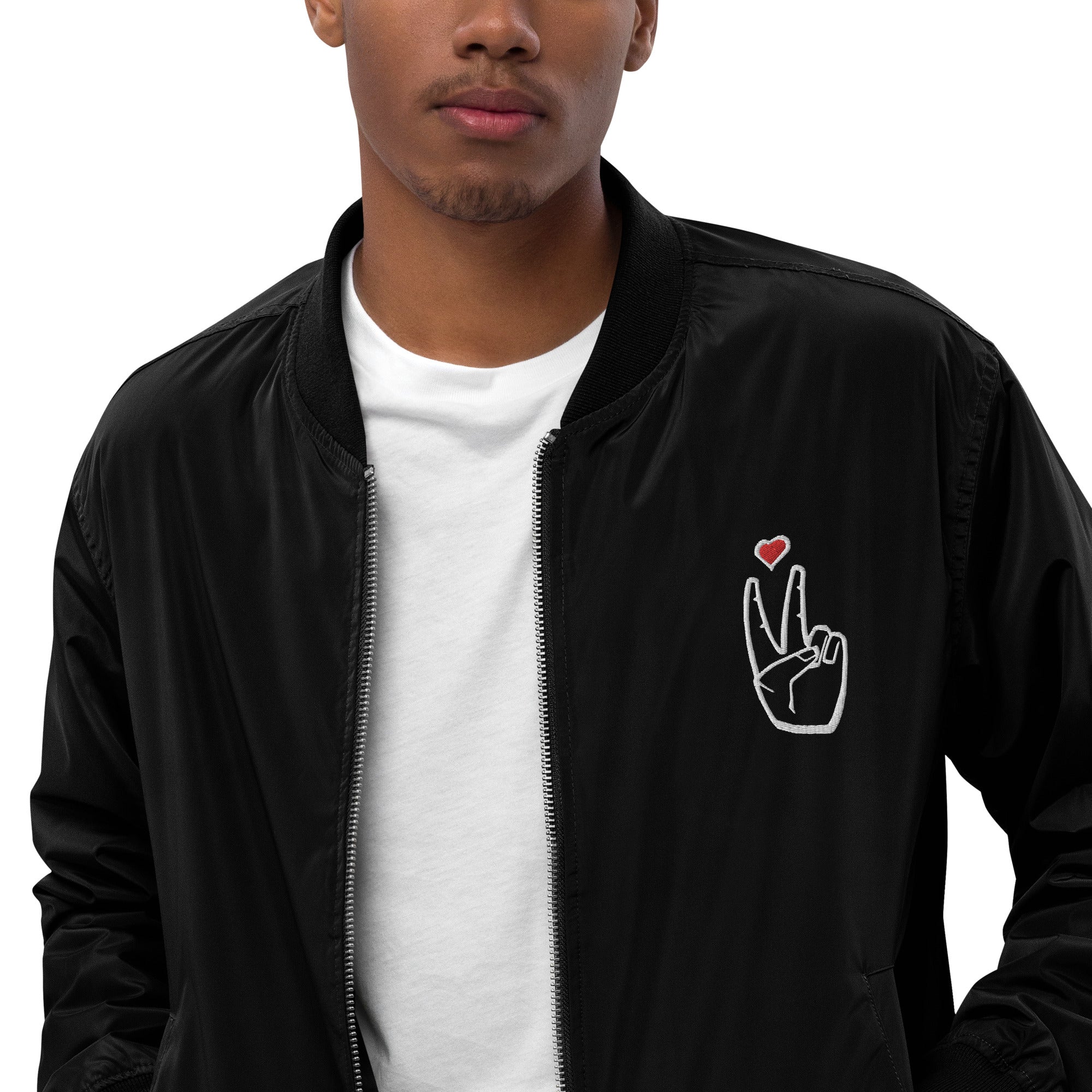 Love Above bomber jacket