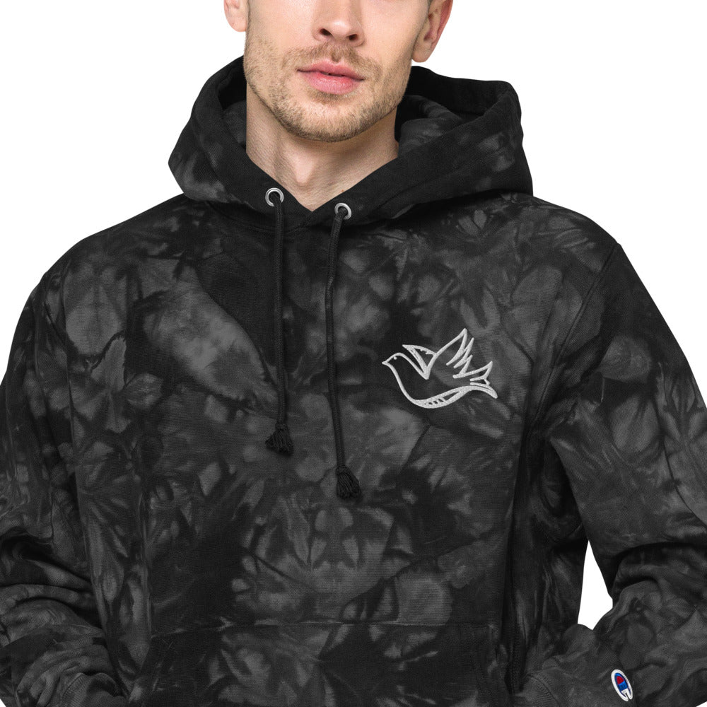 LoveDove Unisex Champion tie-dye hoodie
