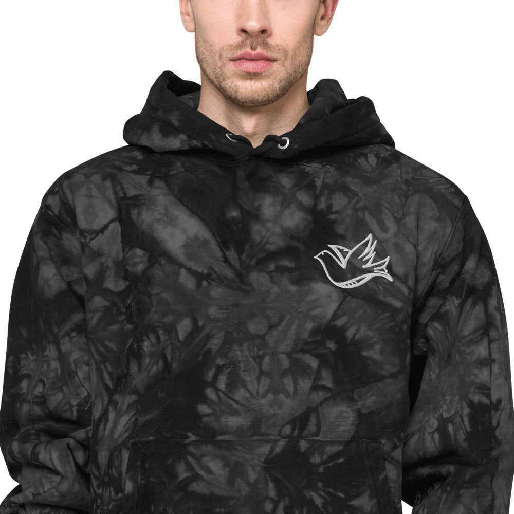LoveDove Unisex Champion tie-dye hoodie
