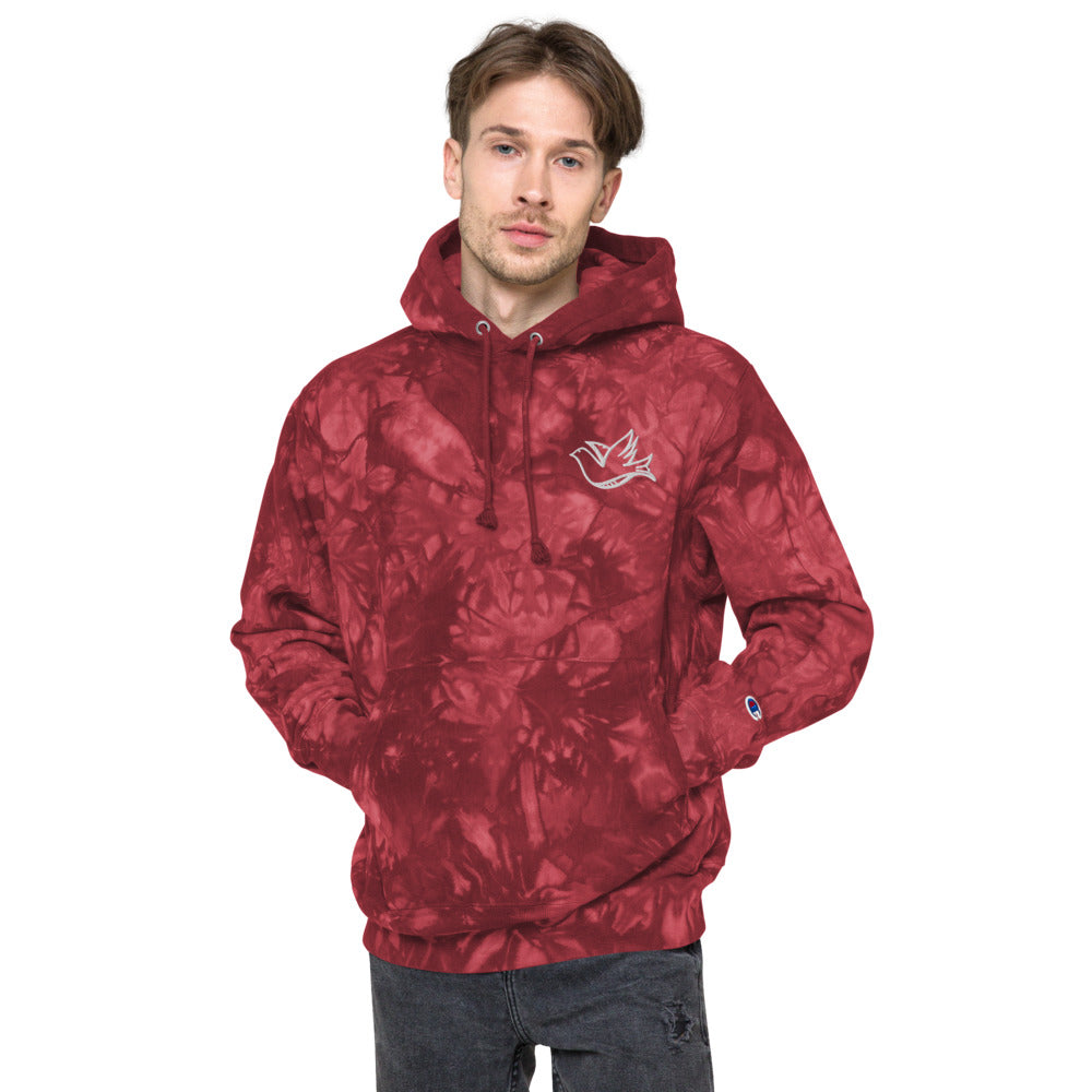 LoveDove Unisex Champion tie-dye hoodie