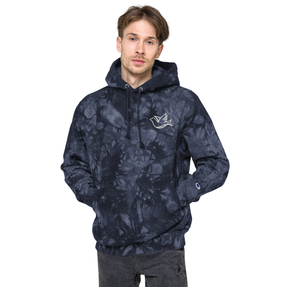 LoveDove Unisex Champion tie-dye hoodie