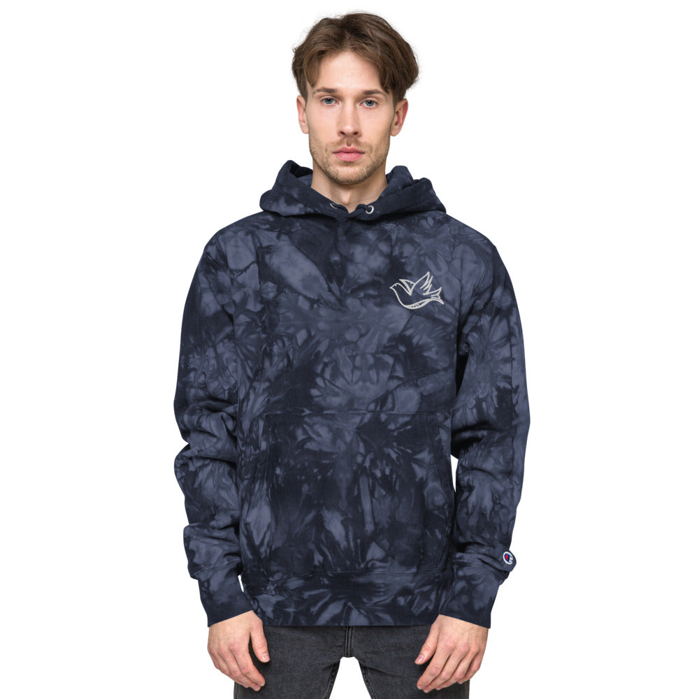 LoveDove Unisex Champion tie-dye hoodie