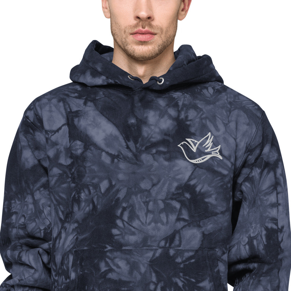 LoveDove Unisex Champion tie-dye hoodie